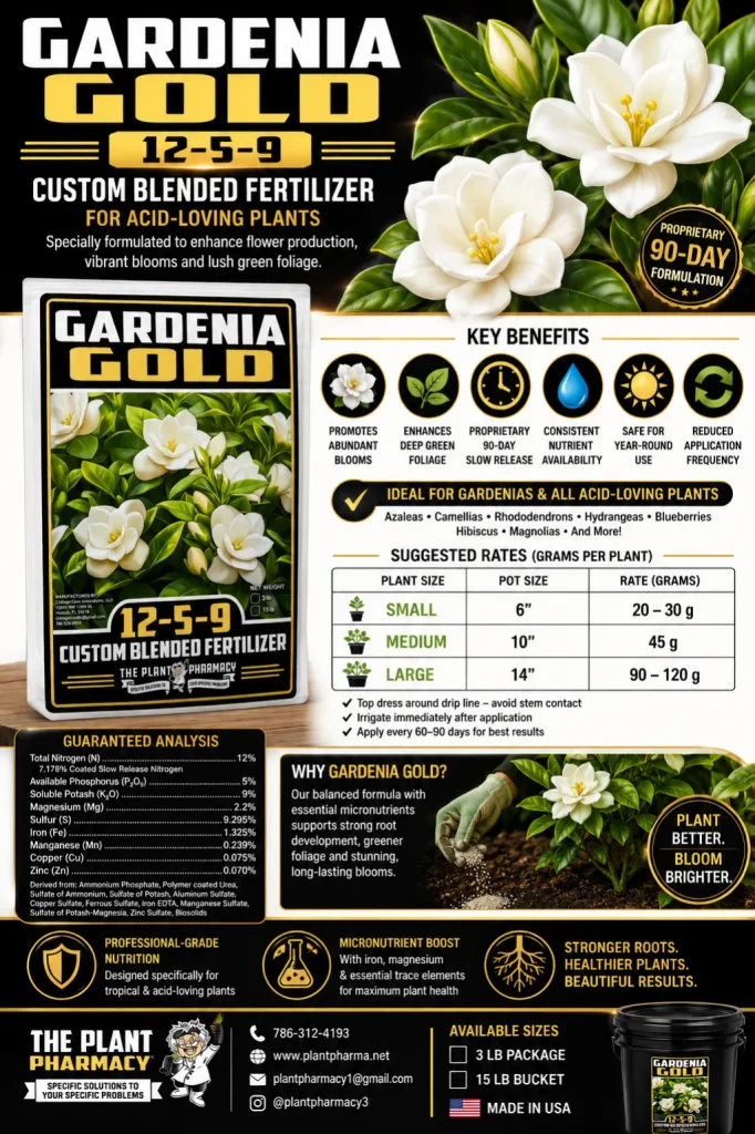 Gardenia Gold 12-5-9